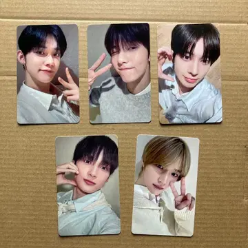 소개 TXT 신규 가입 FC 팬클럽 EP. 2 트레이딩 카드 5장