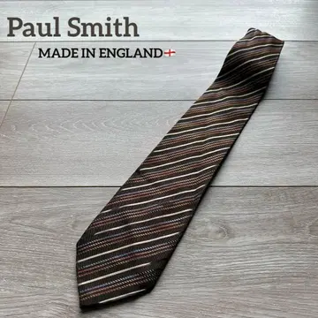 폴 스미스 실크 넥타이 스트라이프 잉글랜드제