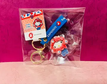 오사카 간사이 엑스포 2025 미야쿠미야쿠 키티 플로키 키링