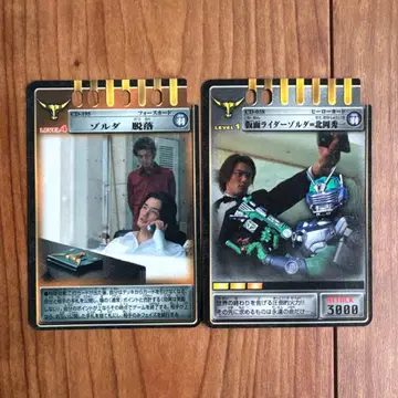 가면라이더 류우키 졸다 어드벤트 카드 2장 세트