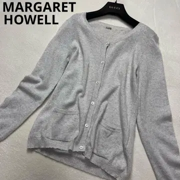마가렛호웰 가디건 캐시미어 코튼 겉옷 천연 소재