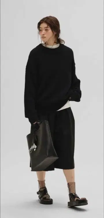 todayful / Roundhem Linen Knit 블랙