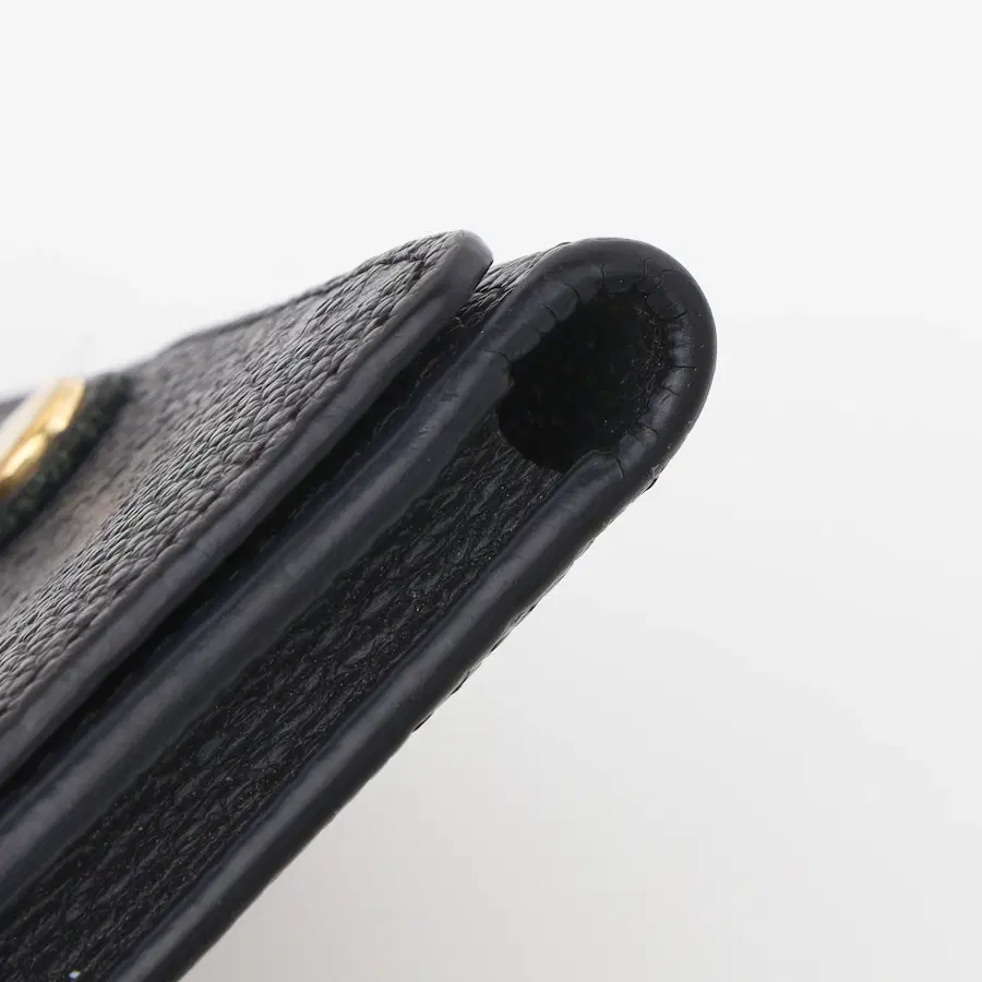 路易威登Monogram压花皮革名片夹