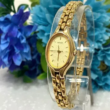 세이코 골드 일본제 쿼츠 손목시계