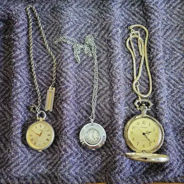 [ 묶음 판매 ] 회중시계 펜던트 시계 CITIZEN HONEY 칠보