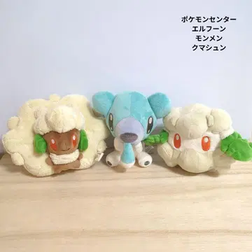 포켓몬 센터 포켓인형 엘풍 목면 툰베어