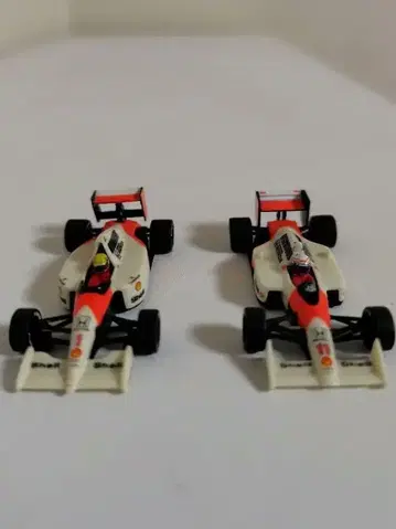 F1 맥라렌 아일톤 세나 미니카 2대 세트