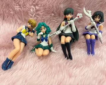 [ 4체 세트 ] 세일러문 피규어 외부 태양계 전사