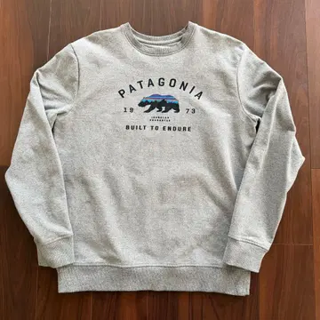 파타고니아 아치드 피츠로이 업라이저 로고 맨투맨 사이즈 M