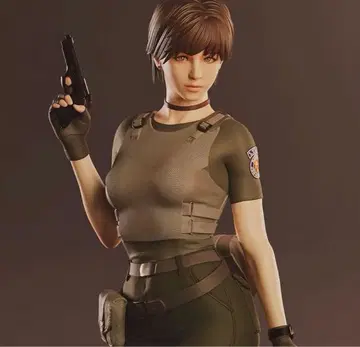 1/6 레진 키트 미도색 피규어 바이오하자드 레베카 챔버스