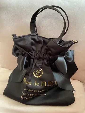 Maison de FLEUR 더블 리본 2Way 토트백