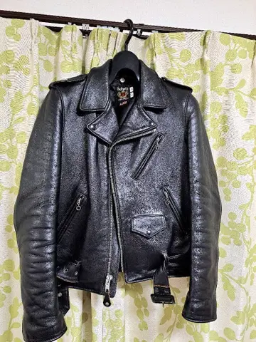 새상품급 Schott 217US 원스타 양가죽 라이더스 사이즈 38