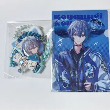 니지산지 캔뱃지 코야나기 로우 고양이 귀 로제트 포함