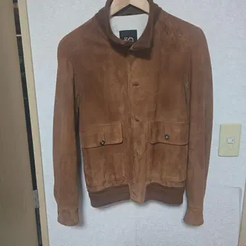 CINQUANTA 스웨이드 자켓 브라운