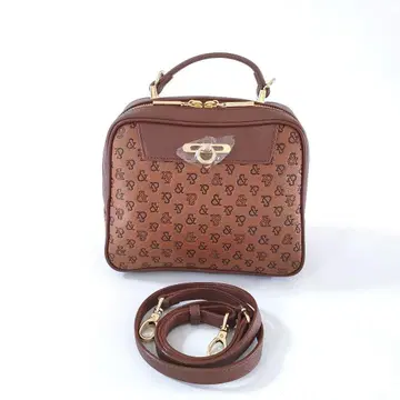 미사용 PINKY&DIANNE 버닝 로고 숄더백 보스턴