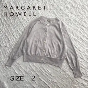 [새상품급] 마가렛호웰 최근 모델 니트 가디건 린넨 100%