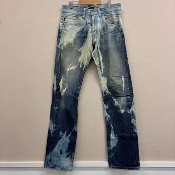 폴 스미스 블리치 가공 데님 청바지 사이즈 S