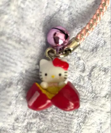 키티 끈 달린 장식 고구마 사이타마 한정판 키티 스트랩 지역 한정 키티