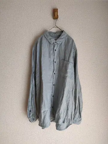 02231-0038 린넨 트윌 레귤러 카라 셔츠