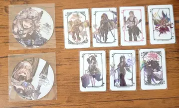 그랑블루 판타지 사이게임즈 주방 혜택 카드놀이, 코스터 세트