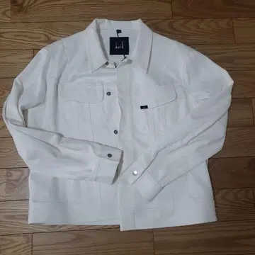 dunhill 화이트 데님 자켓