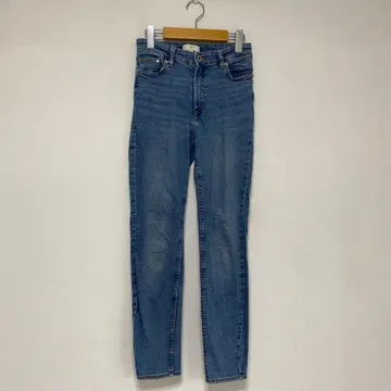 [ H&M ] 하이웨스트 스키니 데님 청바지 [ 34 ] 슬림