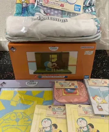 도라에몽 제일복권 라스트 원상 피규어 B상 담요