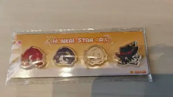 붕괴: 스타 레일 아크릴 4개 세트