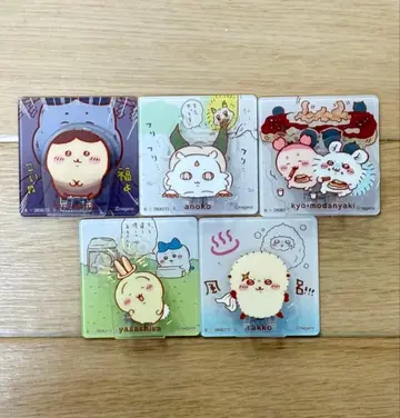 치이카와 아크릴 장면 클립 비스킷 5종 세트