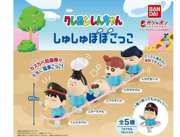 컴프 짱구는 못말려(크레용 신짱) 스크런치포포 놀이 전 5종 가챠