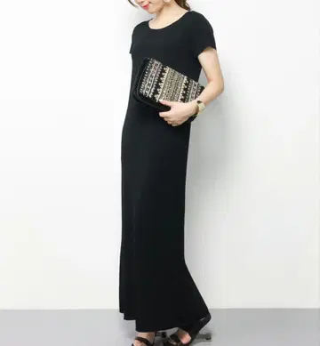 Deuxieme Classe RIB 맥시 원피스 백슬릿