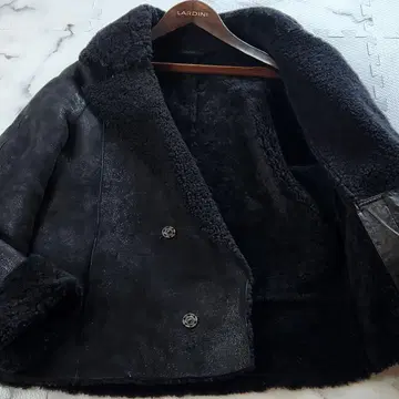 초레어 XXXL 상당 엠포리오 아르마니 가죽 자켓 리얼 무스탕