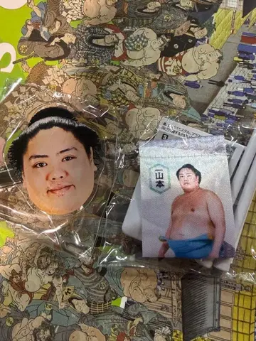 스모 헤어핀 미니 깃발 이치야마모토