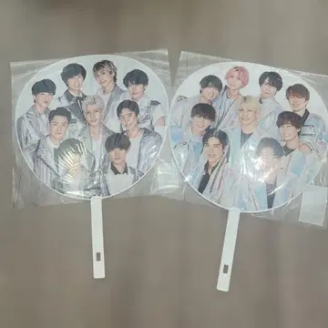 Snow Man 부채 세트