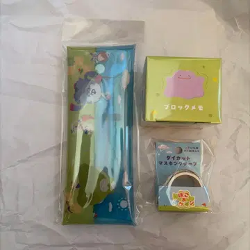 포켓몬 포코아포켓몬 마스킹 테이프 블록 메모 세트