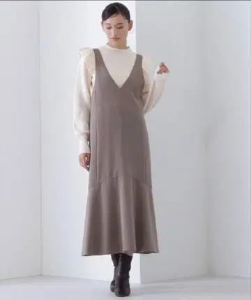 [내추럴 뷰티 베이직] 머메이드 오버롤 스커트 PS 사이즈