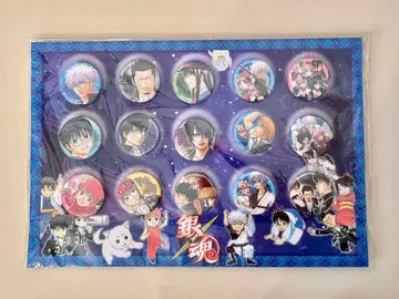 [ 미개봉 새상품 ] 은혼 점프 페스타 2014 캔뱃지 세트 15개입