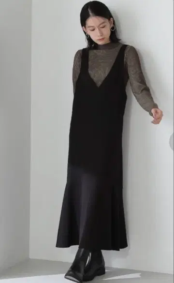 [내추럴 뷰티 베이직] 머메이드 오버롤 스커트 PS 사이즈