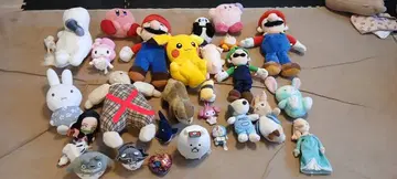 봉제 인형 세트 마리오 피카츄 외