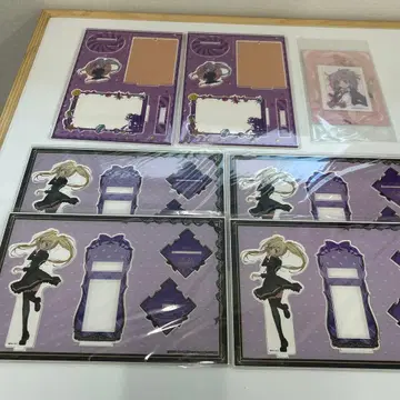 수호캐릭터! 호시나 우타우 아크릴 스탠드 6점 아메리칸 팝