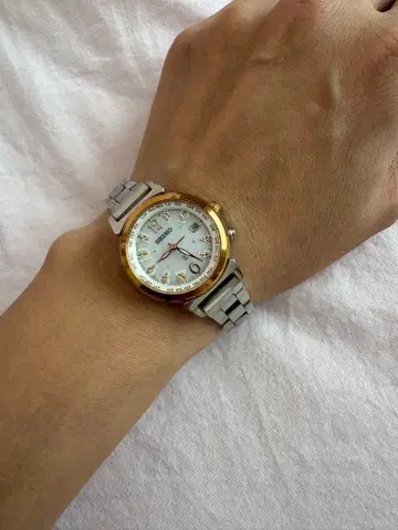 SEIKO 쿼츠 시계 실버/골드