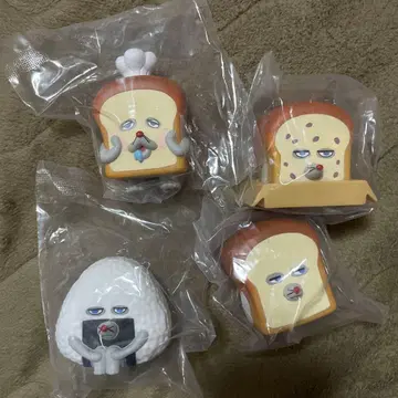 빵도둑 프렌즈 빵도둑과 오니기리 군 4종 세트