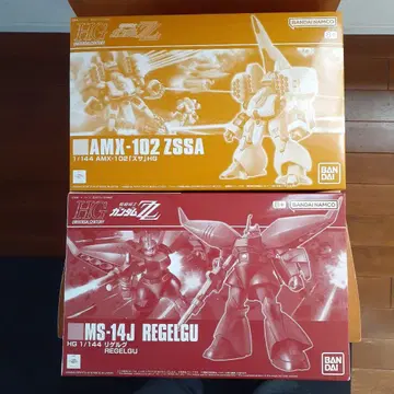 HG 1/144 AMX-102 ZSSA & MS-14J REGELGU