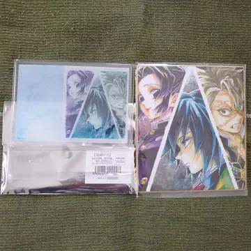 귀멸의 칼날 아크릴 스탠드&미니 색지