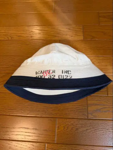 WAIPER INC. 세일러 햇 L 화이트/네이비