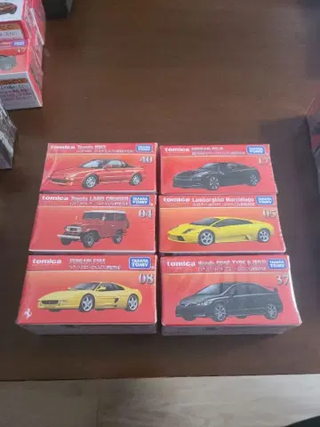 토미카 미니카 6대 세트