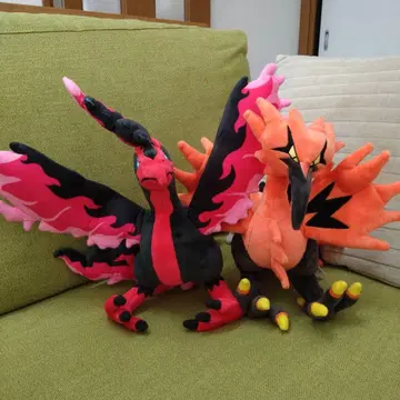 가라르 파이어 가라르 썬더 봉제 인형 포켓몬 센터 포켓몬