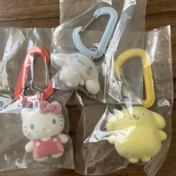 Sanrio 컬러풀 카라비너 마스코트 참