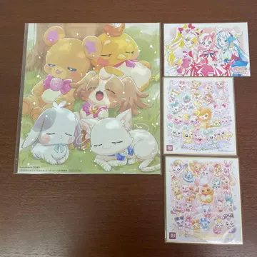 원더풀 프리큐어! 더 무비! 비주얼 시트 색지 묶음 판매