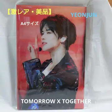 TXT 영준 A4 패널 츠루하시 블랙 타이거 생일 한정판